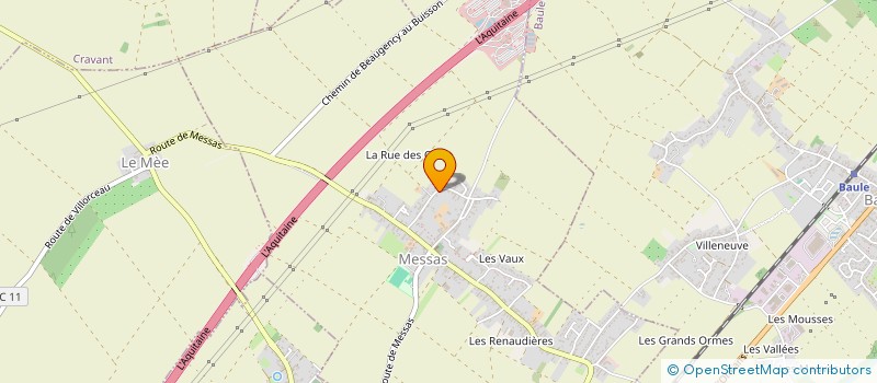 localisation de l'entreprise SCI ACM DU TERTRE à MESSAS
