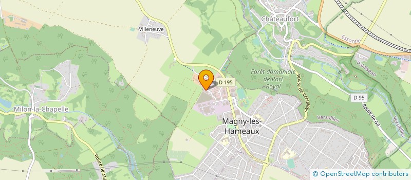 localisation de l'entreprise SCI ACM MAGNY  MAGNY-LES-HAMEAUX