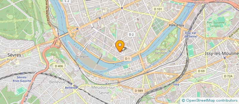 localisation de l'entreprise SCI ACMAXA à BOULOGNE-BILLANCOURT