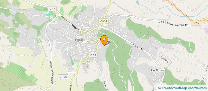 localisation de l'entreprise SCI ACME  EGUILLES