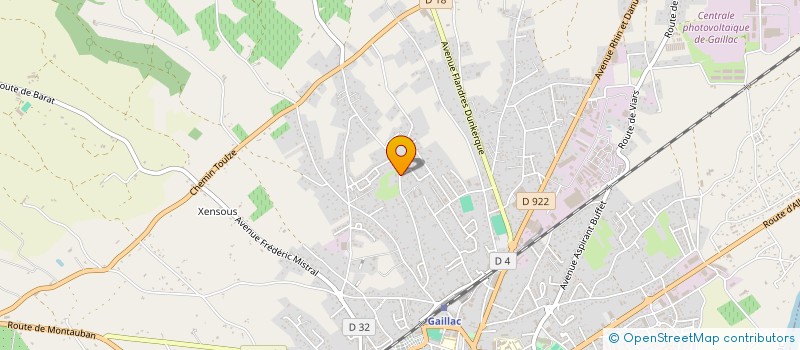 localisation de l'entreprise SCI ACMJ à GAILLAC