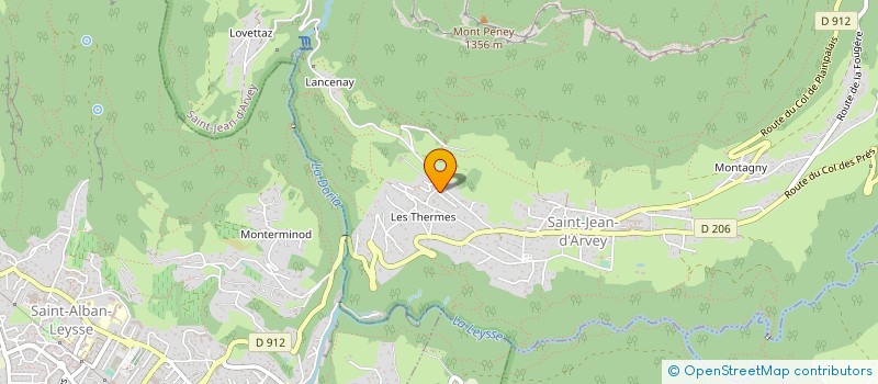 localisation de l'entreprise SCI ACML PYTHAGORE  SAINT-JEAN-D'ARVEY