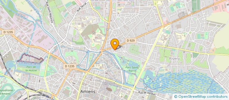 localisation de l'entreprise SCI ACMM  AMIENS