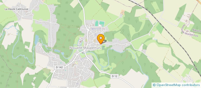 localisation de l'entreprise SCI ACMO  NOUAILLE-MAUPERTUIS