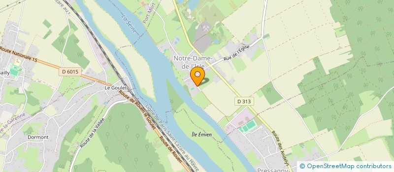 localisation de l'entreprise SCI ACN  NOTRE-DAME-DE-L'ISLE