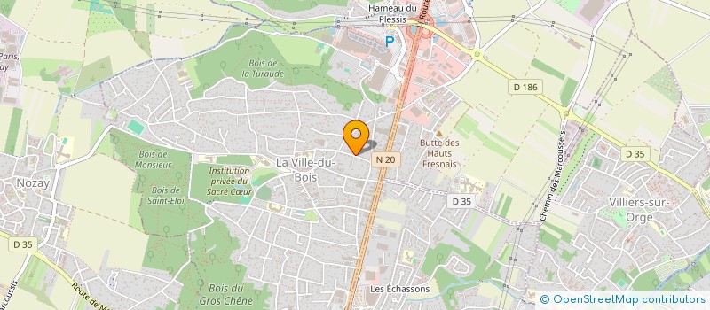 localisation de l'entreprise SCI ACNL  VILLE-DU-BOIS (LA)