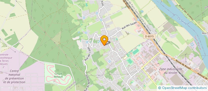 localisation de l'entreprise SCI ACO  LA CHAPELLE-LONGUEVILLE