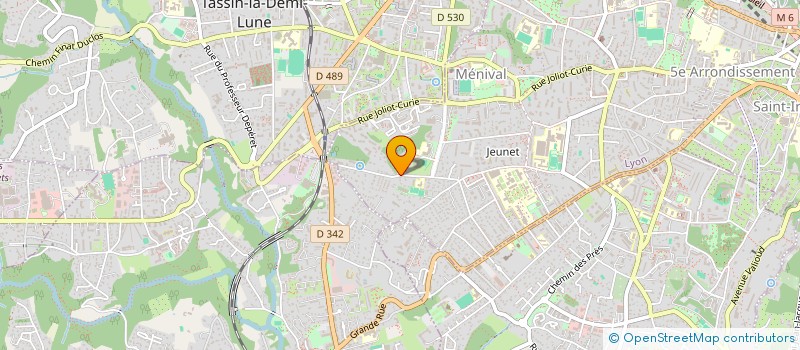 localisation de l'entreprise SCI ACOD  LYON