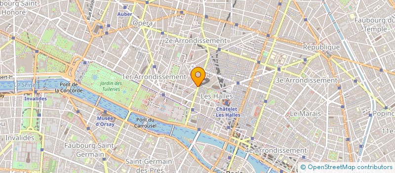 localisation de l'entreprise SCI ACOFI 2  PARIS