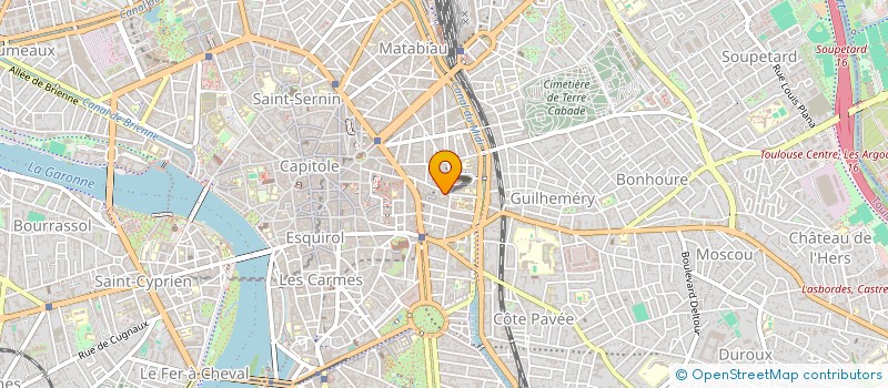 localisation de l'entreprise SCI ACOLE  TOULOUSE