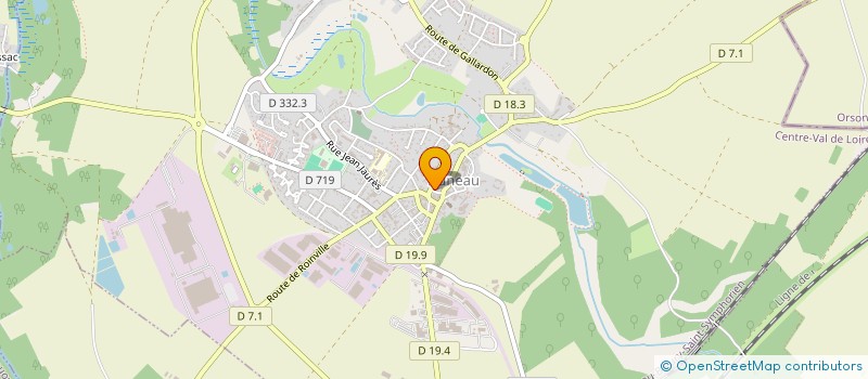 localisation de l'entreprise SCI ACONGUA à AUNEAU-BLEURY-SAINT-SYMPHORIEN