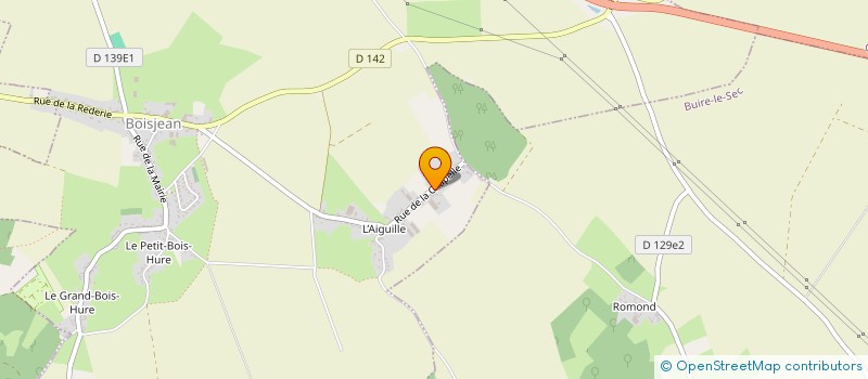 localisation de l'entreprise SCI ACOR  BOISJEAN