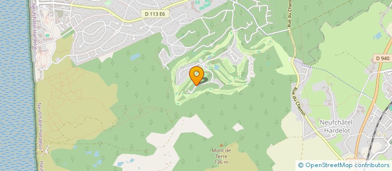 localisation de l'entreprise SCI ACOSIMPRO  NEUFCHATEL-HARDELOT