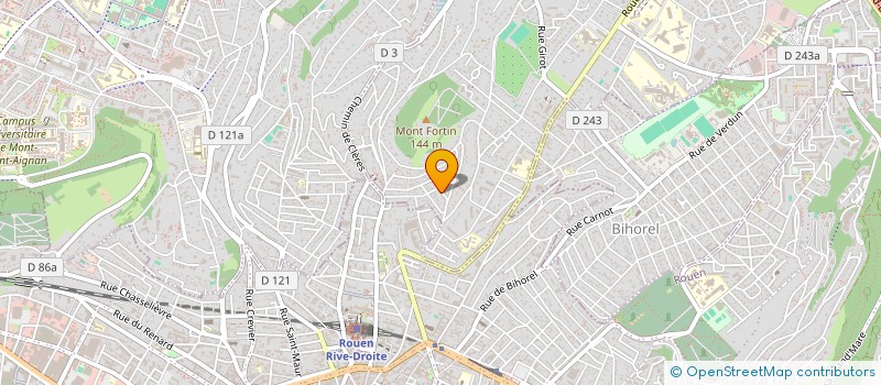 localisation de l'entreprise SCI ACP INVESTIMMO  BOIS-GUILLAUME