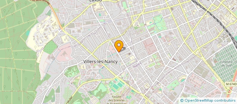 localisation de l'entreprise SCI ACPT à VILLERS-LES-NANCY