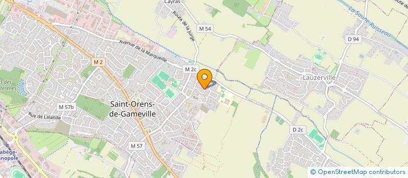 localisation de l'entreprise SCI ACQUIE  SAINT-ORENS-DE-GAMEVILLE