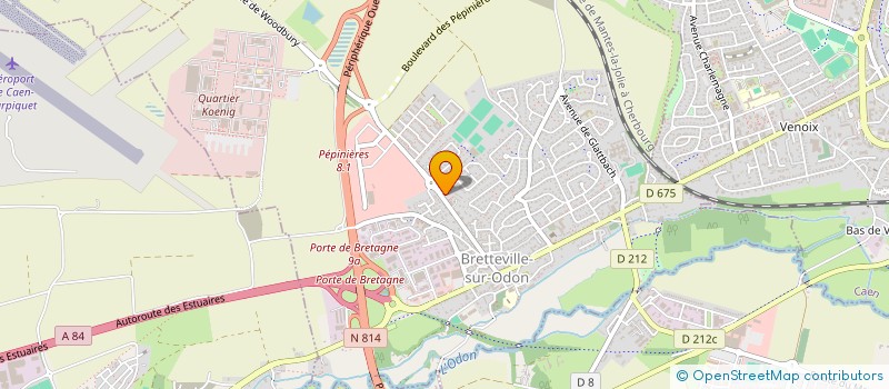 localisation de l'entreprise SCI ACRA  BRETTEVILLE-SUR-ODON