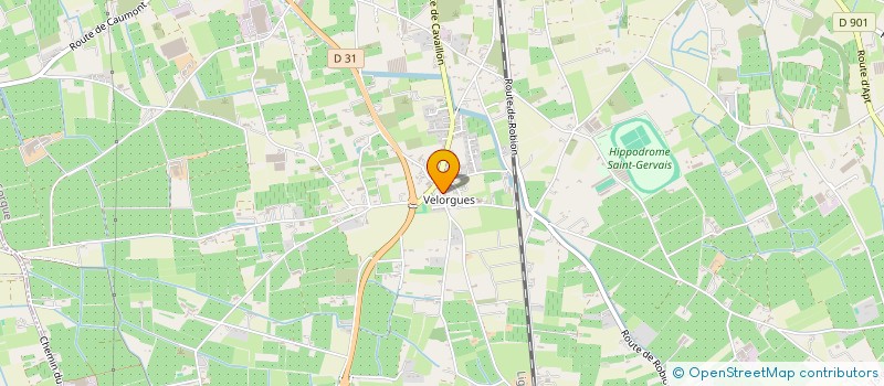 localisation de l'entreprise SCI ACRI  L'ISLE-SUR-LA-SORGUE