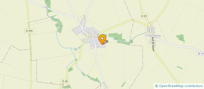 localisation de l'entreprise SCI ACRO à CORANCEZ