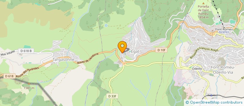 localisation de l'entreprise SCI ACROBATE  ALEX