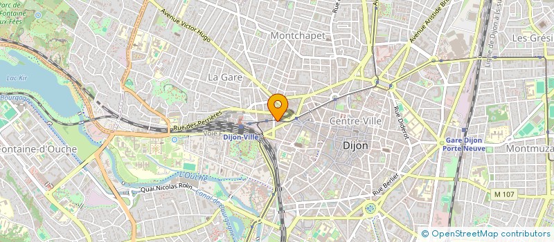 localisation de l'entreprise SCI ACROPOLIS à DIJON