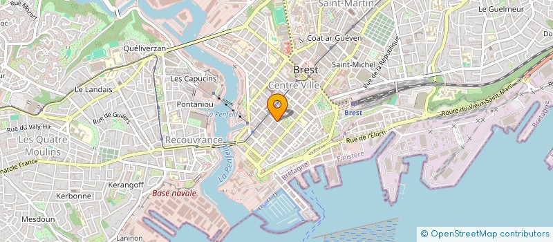 localisation de l'entreprise SCI ACS  BREST