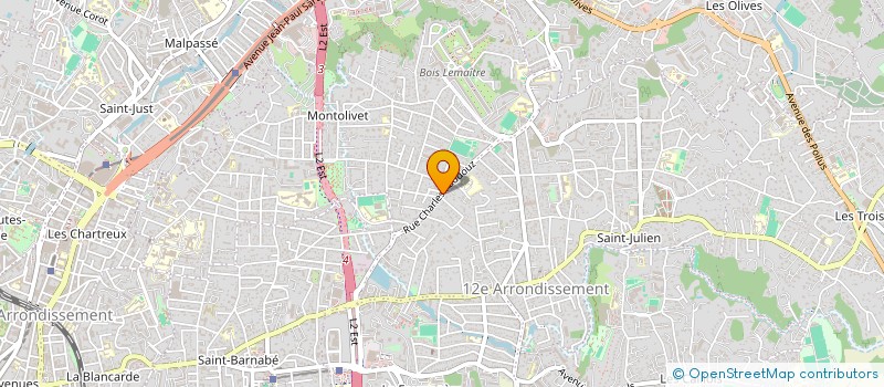 localisation de l'entreprise SCI ACS à MARSEILLE