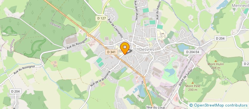 localisation de l'entreprise SCI ACS  DESVRES