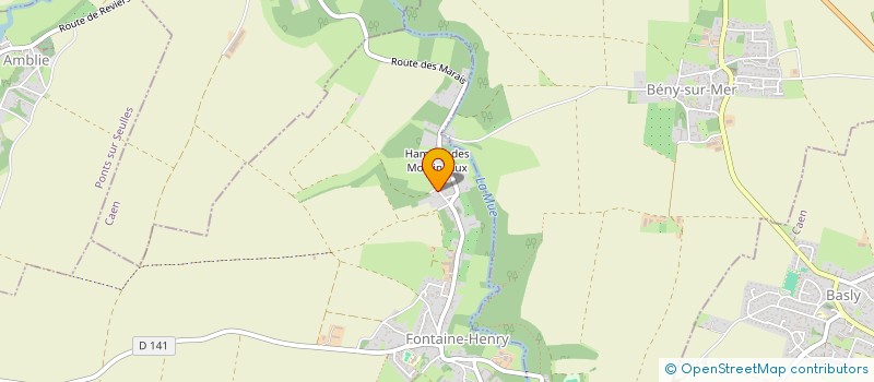 localisation de l'entreprise SCI ACS DU PETIT CAIRON  FONTAINE-HENRY