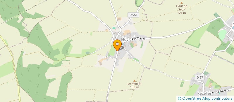 localisation de l'entreprise SCI ACSL IMMO  FLUY