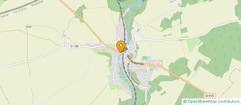 localisation de l'entreprise SCI ACT  CHARS