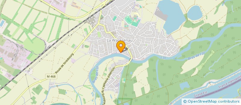 localisation de l'entreprise SCI ACT  LA WANTZENAU