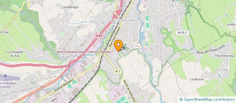 localisation de l'entreprise SCI ACT  SAINT-PAUL-EN-JAREZ