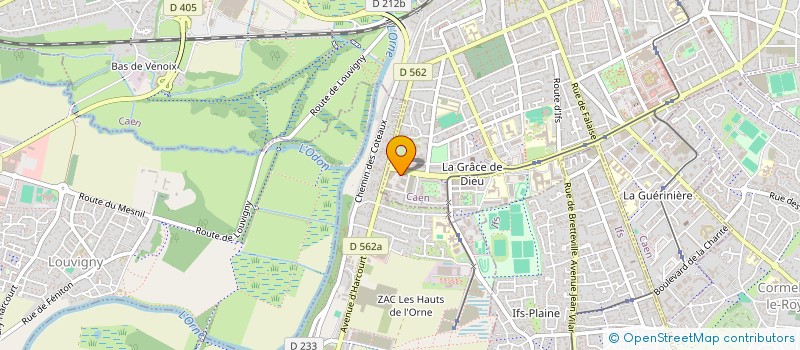 localisation de l'entreprise SCI ACT'IMMO à CAEN
