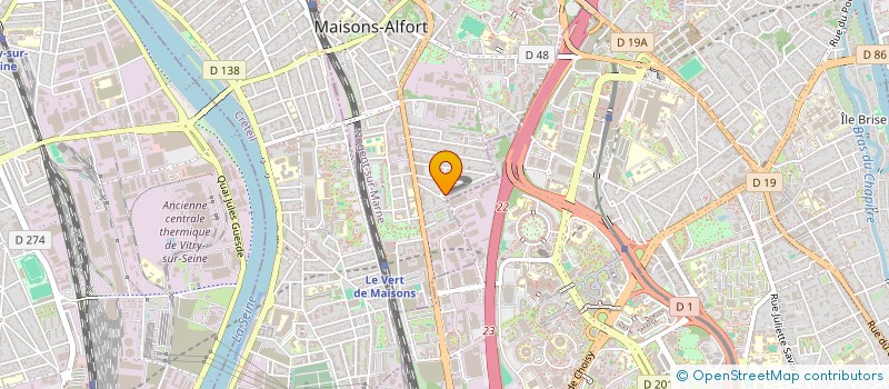 localisation de l'entreprise SCI ACT26 à MAISONS-ALFORT