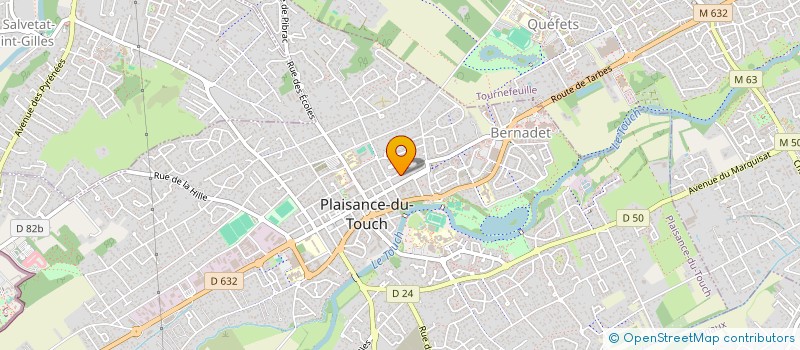 localisation de l'entreprise SCI ACTAE  PLAISANCE-DU-TOUCH