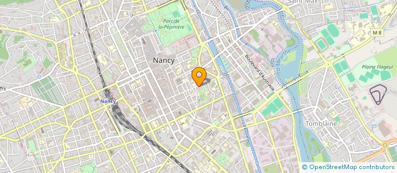 localisation de l'entreprise SCI ACTARUS  NANCY