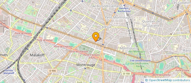 localisation de l'entreprise SCI ACTEON  PARIS