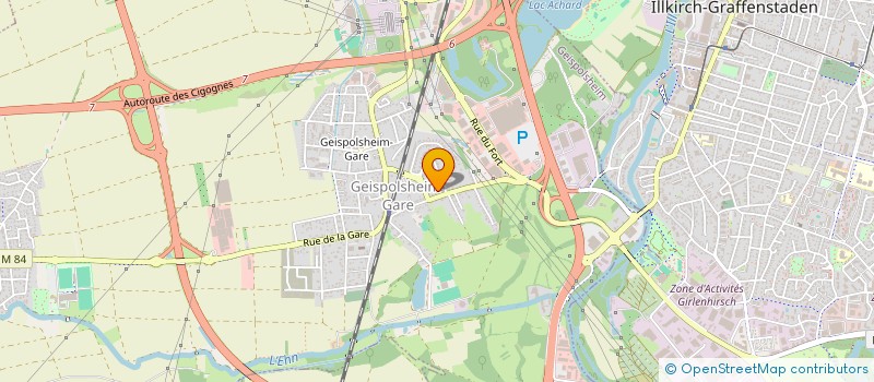 localisation de l'entreprise SCI ACTIF  GEISPOLSHEIM