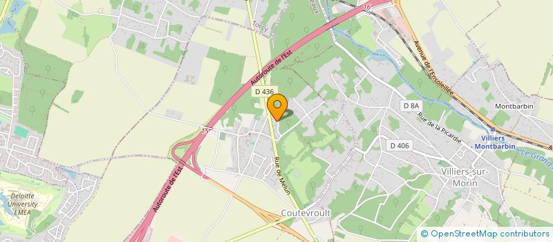 localisation de l'entreprise SCI ACTIF PLUS  PIERRE-LEVEE