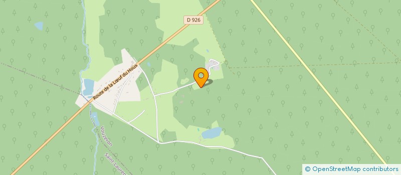 localisation de l'entreprise SCI ACTION TOURISTIQUE CONCERTEE  VOUZERON