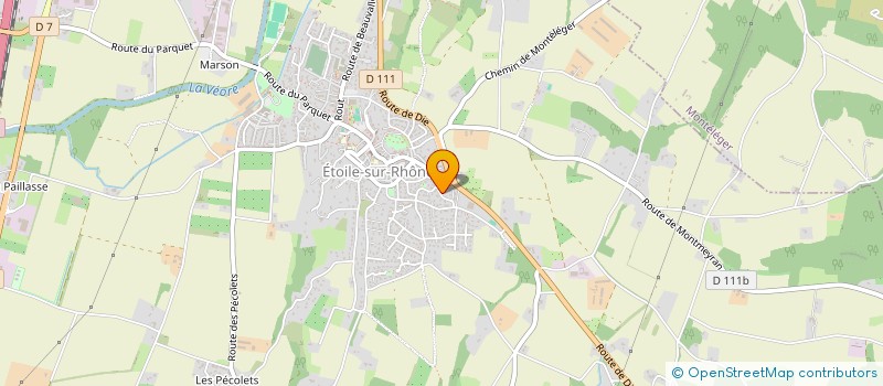 localisation de l'entreprise SCI ACTIVIMMO  ETOILE-SUR-RHONE