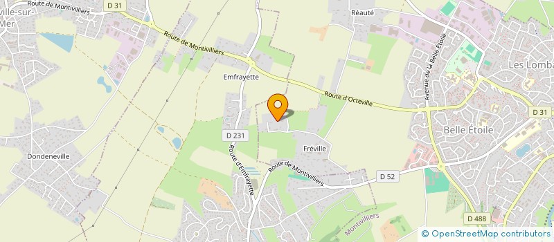 localisation de l'entreprise SCI ACTIVITY  MONTIVILLIERS