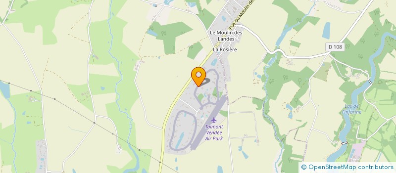 localisation de l'entreprise SCI ACTUS  TALMONT-SAINT-HILAIRE