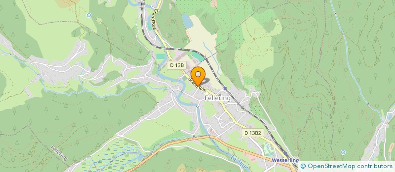 localisation de l'entreprise SCI ACYT  FELLERING