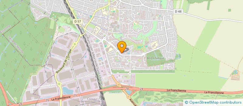 localisation de l'entreprise SCI AD  COMBS-LA-VILLE