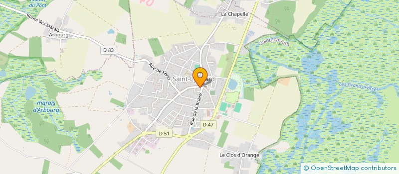 localisation de l'entreprise SCI AD  SAINT-LYPHARD