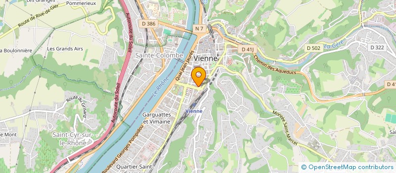 localisation de l'entreprise SCI AD BIS  VIENNE