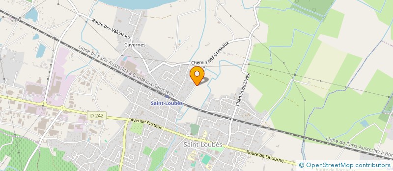 localisation de l'entreprise SCI AD DU COUTOR  SAINT-LOUBES