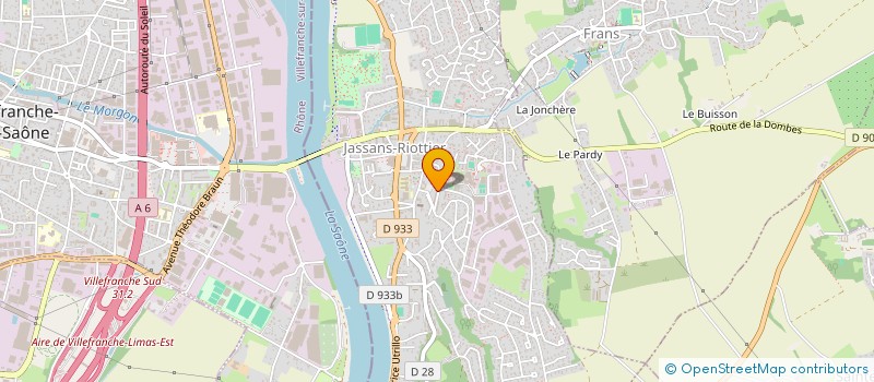 localisation de l'entreprise SCI AD DU VIEUX PUITS à JASSANS-RIOTTIER